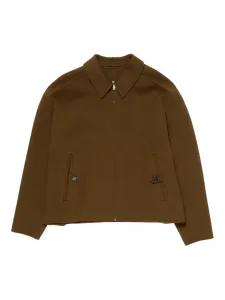 Куртка на молнии спереди Acne Studios, зеленый