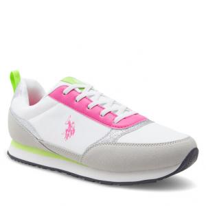 Кроссовки U.S. Polo Assn. NOBIK013 Oro blanco, белый цвет