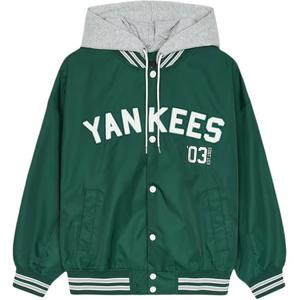MLB Куртка New York Yankees унисекс тёмно-зелёная, Dark Green
