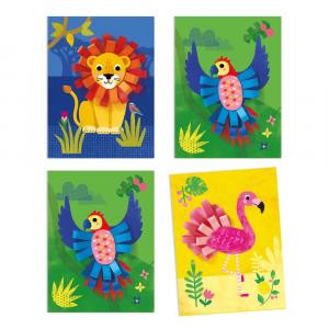 Набор Djeco Art для детей Коллажи Маленькие петли