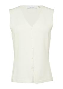 Вязаный жилет comma casual identity, белый