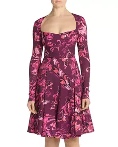 Платье Кэди в стиле барокко Versace Jeans Couture, фиолетовый