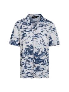 Рубашка Mavi Jeans, синий