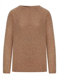 Шерстяной свитер с рукавами реглан 'S Max Mara, коричневый