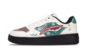 Кроссовки для скейтбординга Unisex с мягкой амортизацией Tianji, износостойкие, низкие LINING, белый