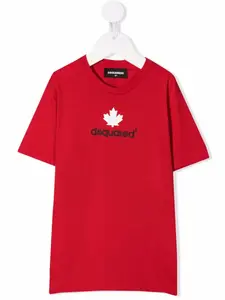 Футболка с логотипом DSQUARED2 KIDS, красный