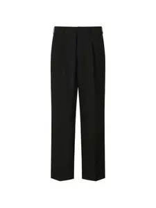 Геометрические жаккардовые брюки Marni, черный