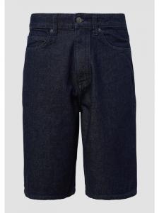 Джинсовые шорты-бермуды в цвете 59Y8_navy QS