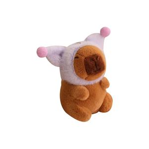 Плюшевый кулон милая капибара 12 см высота Happy Fish