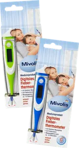 Цифровой клинический термометр с гибким измерительным наконечником 1 шт. Mivolis