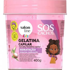 SOS Cachos Kids Увлажняющий активирующий гель для вьющихся волос 400 г Salon Line