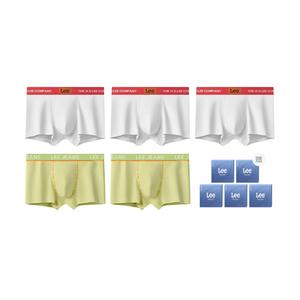 Бокс с мужскими трусами Brilliant, 5 пар Lee, белый