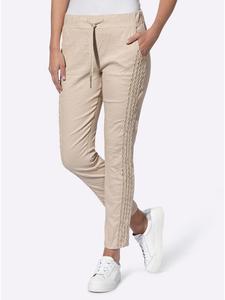 Тканевые брюки Heine, песочный