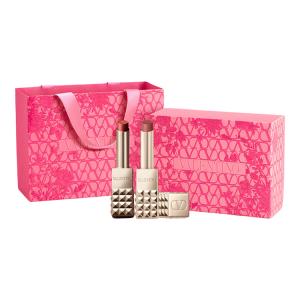 Помада для губ Studs матовая увлажняющая 2.3g+2.3g Valentino