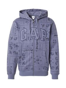 GAP Толстовка с молнией 'HERITAGE' в цвете Night Blue, Sapphire