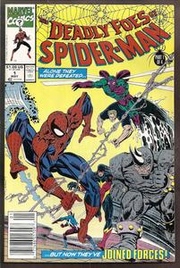 The Deadly Foes of Spider-Man, Vol 1, No 1, May 91 (MARVEL)