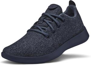 Мужские кроссовки Allbirds Wool Runner, повседневные кроссовки, машинная стирка, сделаны из натуральных материалов, Savanna Night