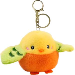 Плюшевый кулон толстый цыпленок и толстый пингвин высота 10см Brangdy