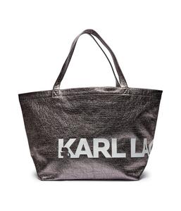 Сумка-шоппер Karl Lagerfeld K/essential, серебряный