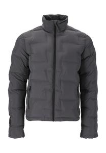 Стеганая куртка Alagna с практичной защитой подбородка SOS, цвет Asphalt