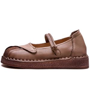 Туфли Мэри Джейн женские бежевый/абрикос/хаки Jay, песочный