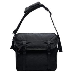 ANTA Нейлоновая наплечная сумка через плечо унисекс черная, Black
