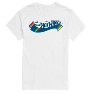 Футболка с графическим логотипом Big & Tall Flame Hot Wheels, белый