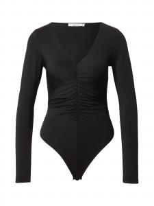 ABOUT YOU Боди-рубашка 'Alita' в черном цвете