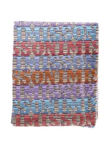 Полотенце с логотипом Missoni Home, синий