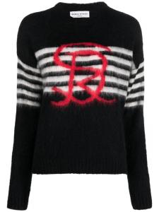 Джемпер с логотипом Sonia Rykiel, черный