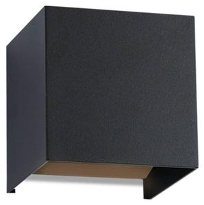 Настенный светильник Nettlife Inspiration (1er-Set), черный - металл - 10 x 10 x 10 см