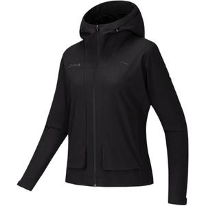 Куртки и пальто для разнообразных тренировок женские ANTA, basic черный