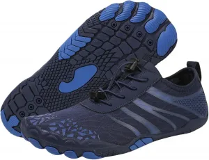 Аквашуз Barefoot CHXLQQX для пеших прогулок, бега и плавания, с широким носком, дышащие, противоскользящие, цвет темно-синий