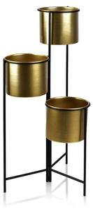 Цветочный горшок Mondex SWEN GOLD, золотой