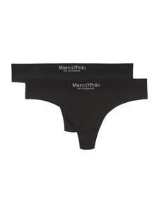 Стринги Marc O'Polo Thong Iconic Rib, черный