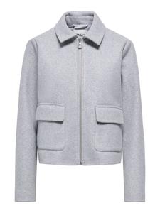 ONLY Куртка межсезонная 'ONLVela' в светло-сером цвете