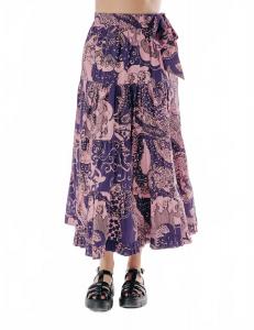 Юбка Ванда с принтом "Блуждающие ветра" LOVE THE LABEL, Rolling Winds Print