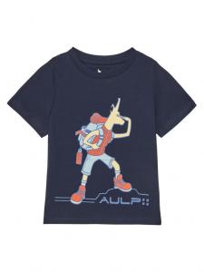 Футболка обычного кроя Timon Aulp, синий