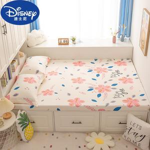 Disney Простыня на резинке 135х200 см из хлопка, цвет Fenxuan Taohua, для матраса 3-9 см