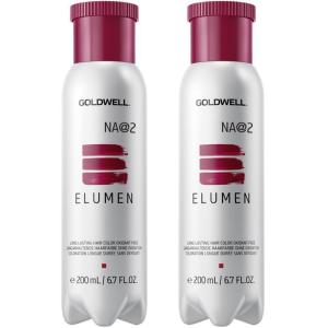 Краска для волос elumen pure na@2 (naturasch, schwarz) 2er set Goldwell, количество 1 шт.