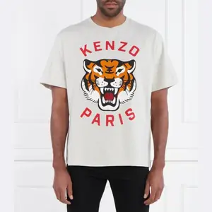 Футболка оверсайз Kenzo, серый