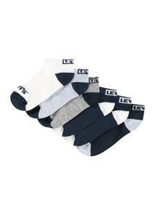 Носки LEVI'S , Navy/Mottled Blue/White