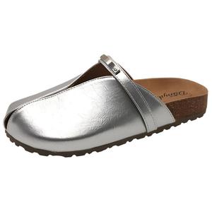 WUJI Тихие устойчивые к истиранию нескользящие закрытые тапочки для женщин шампань, цвет Champagne