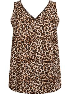 Топ Zizzi Caanni, светло-коричневый