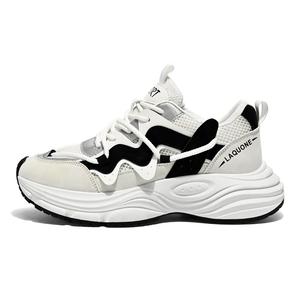 Низкие массивные кроссовки мужские PLAY COBBLER, White Black