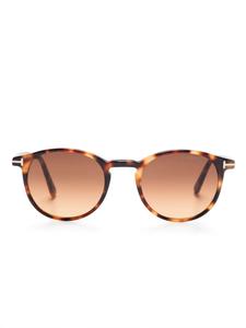 TOM FORD Eyewear солнцезащитные очки Andrea, коричневый
