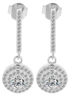 Adeliás Женский кулон - кулон из серебра 925 пробы с кубическим цирконием в серебряной оправе