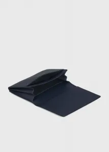 Металлический держатель для визитных карточек с укороченным логотипом