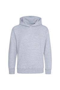 Органическая толстовка с капюшоном AWDis, серый