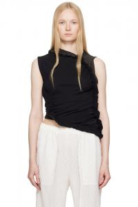 Топ-бюстье Beanstalk Issey Miyake, черный